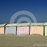Berck, Northern France beach huts